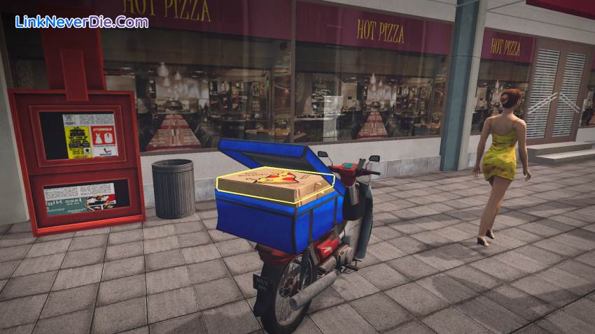 Hình ảnh trong game Food Delivery Simulator (screenshot)