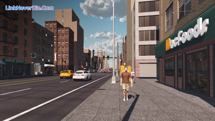 Hình ảnh trong game Food Delivery Simulator (screenshot)