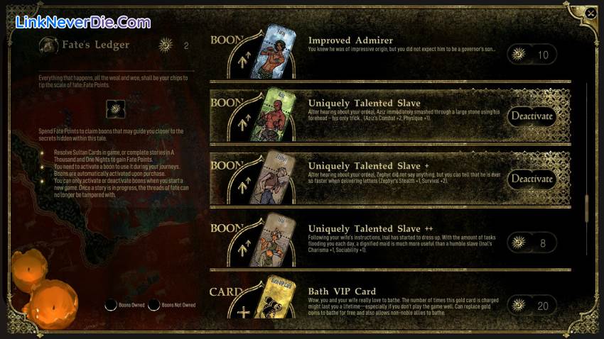 Hình ảnh trong game Sultan's Game (screenshot)