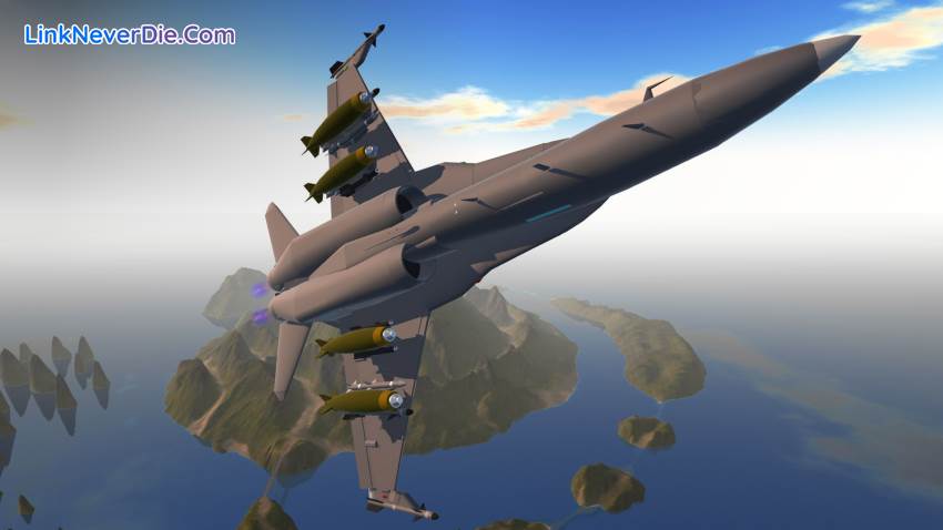 Hình ảnh trong game SimplePlanes (screenshot)