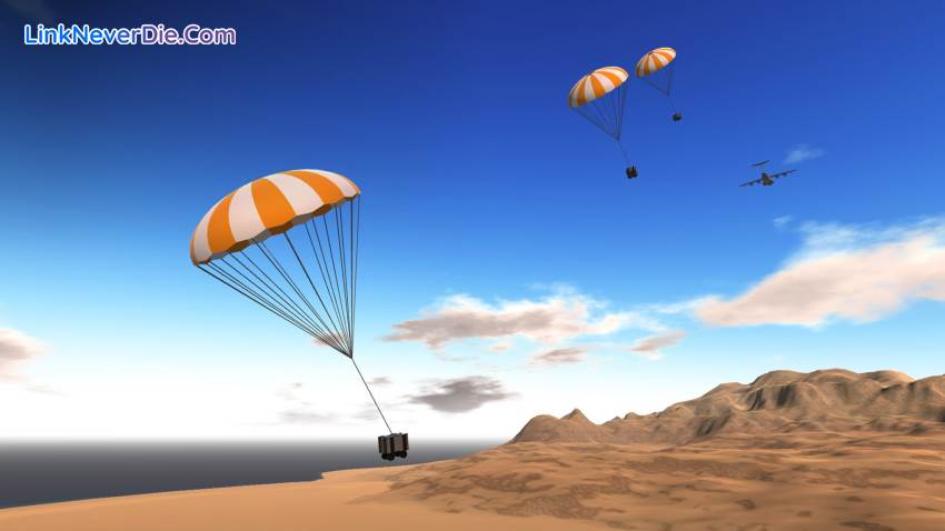 Hình ảnh trong game SimplePlanes (screenshot)