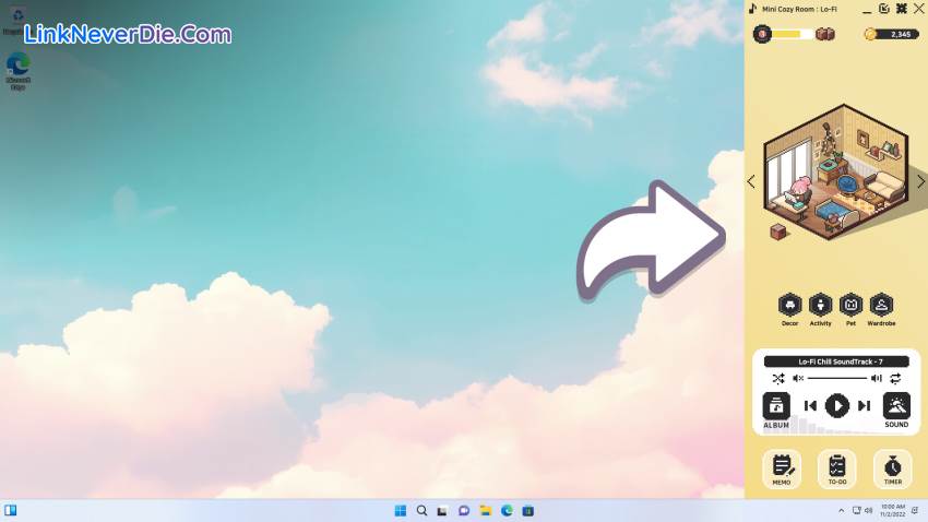 Hình ảnh trong game Mini Cozy Room: Lo-Fi (screenshot)