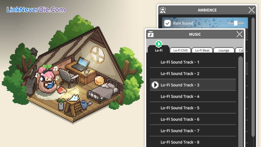 Hình ảnh trong game Mini Cozy Room: Lo-Fi (screenshot)