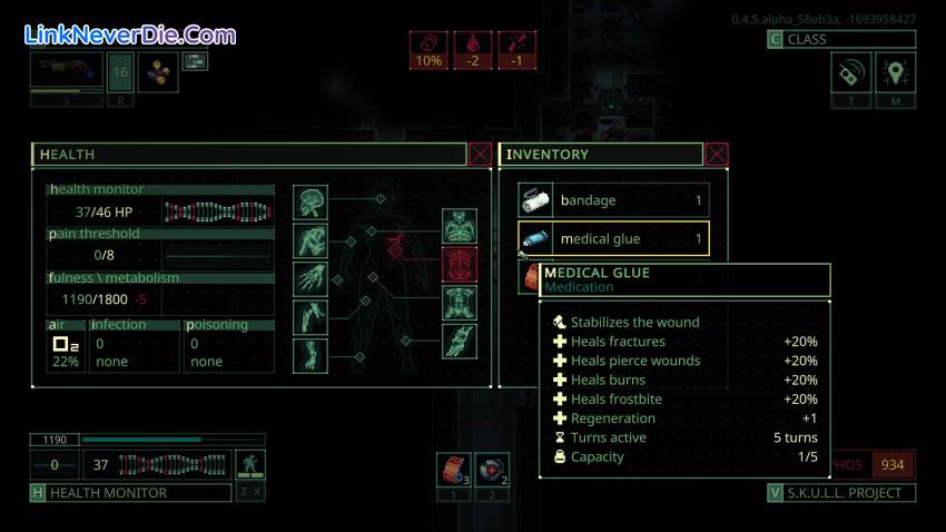 Hình ảnh trong game Quasimorph (screenshot)