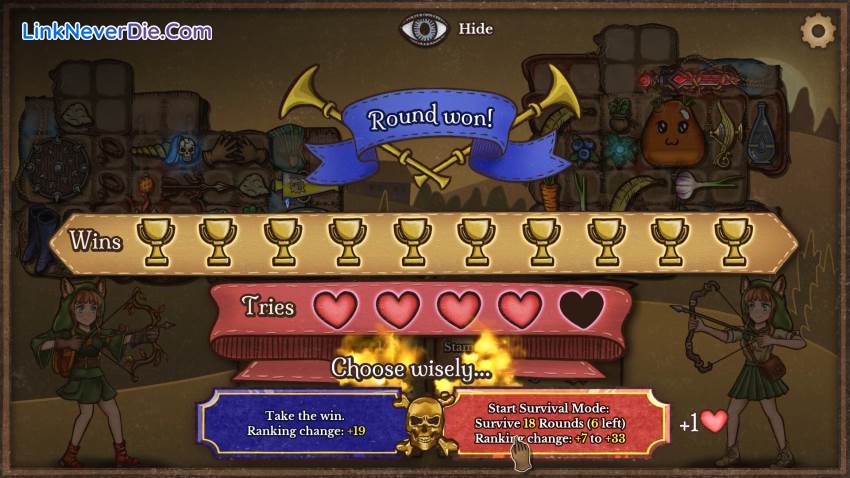 Hình ảnh trong game Backpack Battles (screenshot)