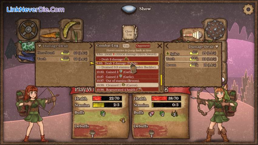 Hình ảnh trong game Backpack Battles (screenshot)