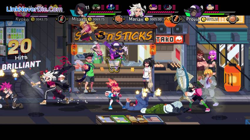 Hình ảnh trong game River City Girls 2 (screenshot)