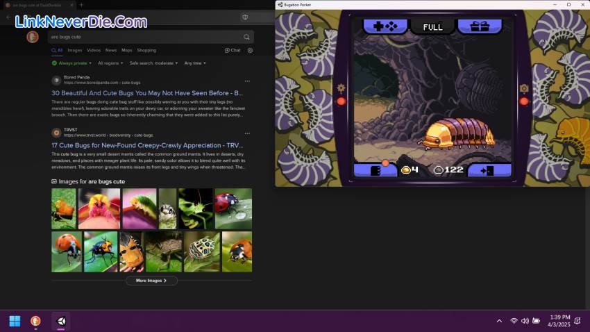 Hình ảnh trong game Bugaboo Pocket (screenshot)