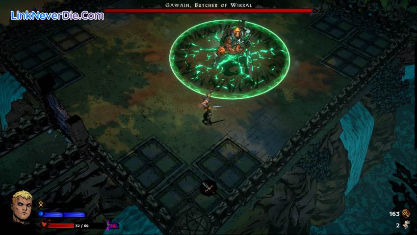 Hình ảnh trong game SWORN (screenshot)