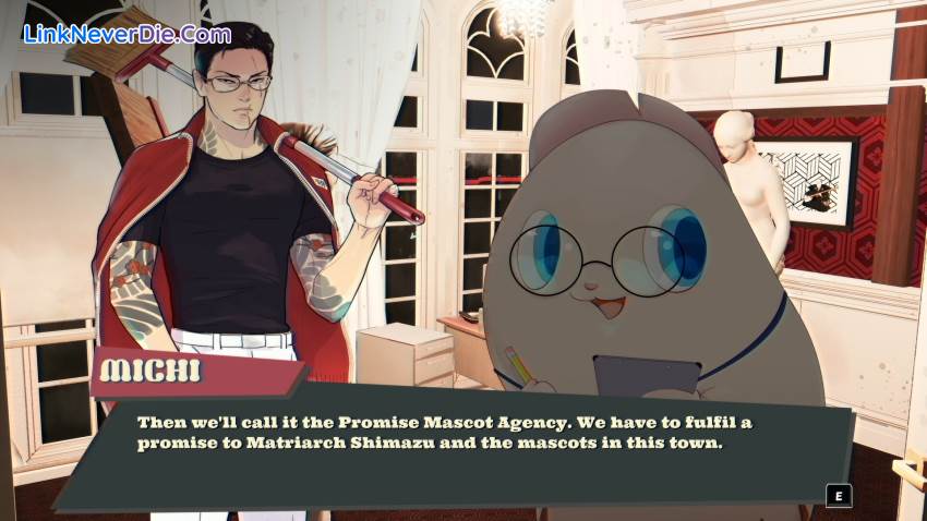 Hình ảnh trong game Promise Mascot Agency (screenshot)