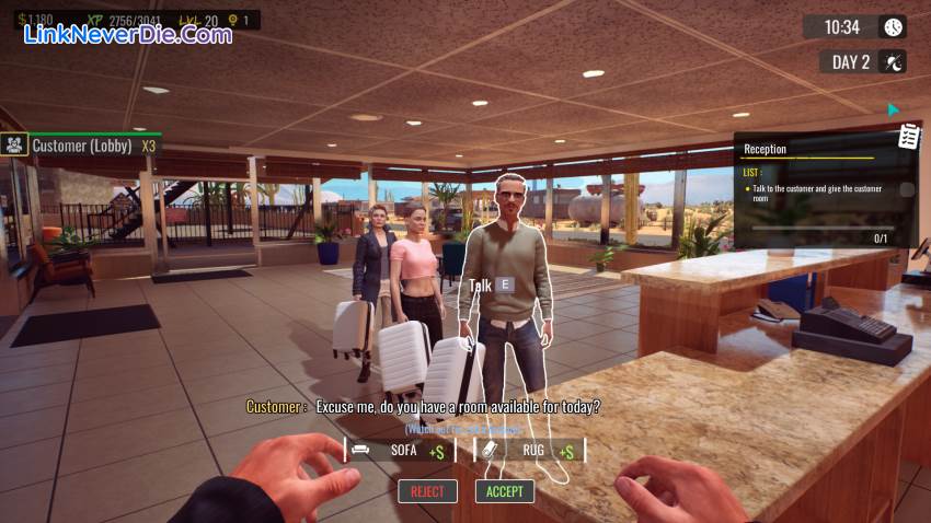 Hình ảnh trong game Sunset Motel (screenshot)