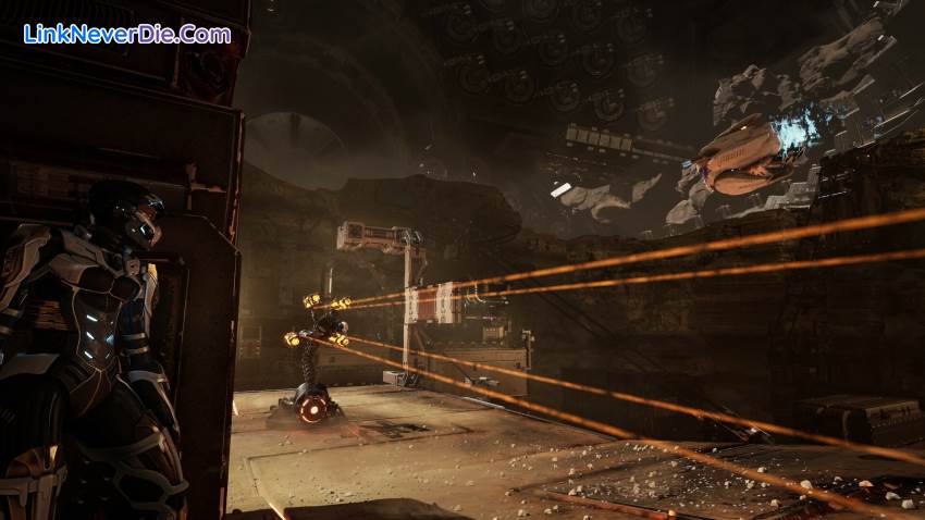 Hình ảnh trong game Steel Seed (screenshot)