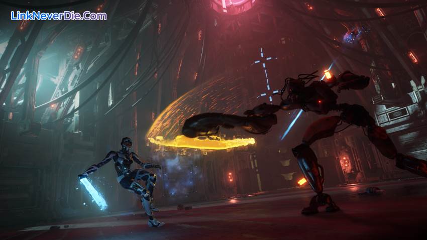 Hình ảnh trong game Steel Seed (screenshot)