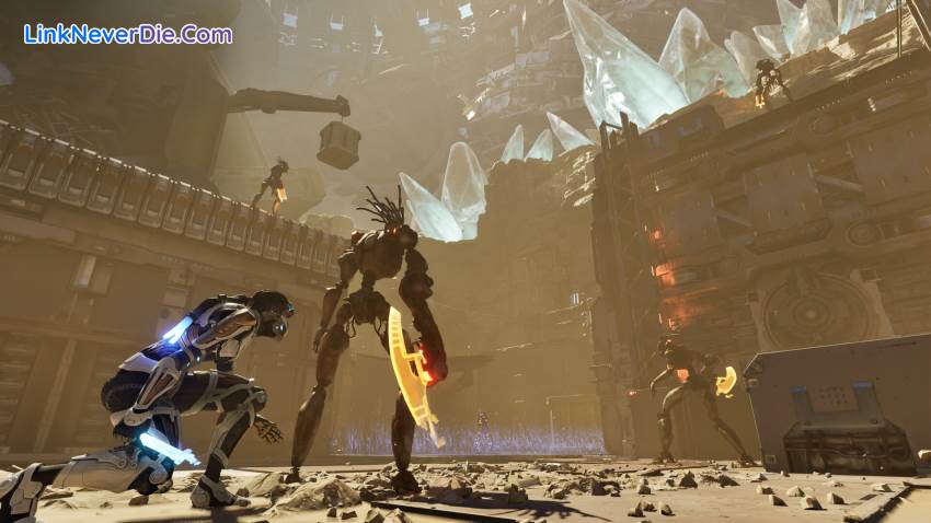 Hình ảnh trong game Steel Seed (screenshot)