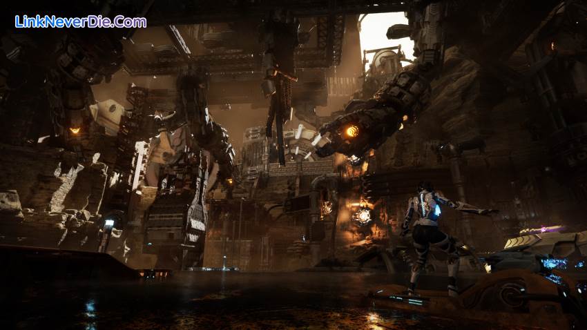 Hình ảnh trong game Steel Seed (screenshot)