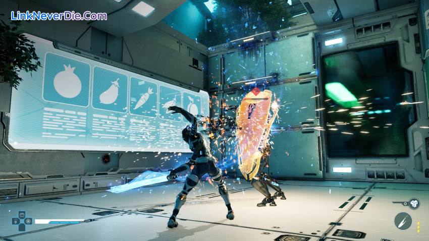 Hình ảnh trong game Steel Seed (screenshot)