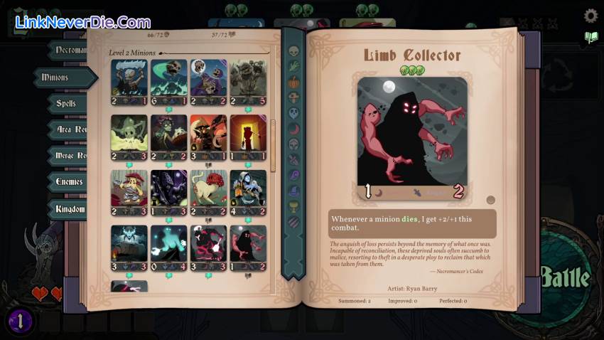 Hình ảnh trong game Throne of Bone (screenshot)