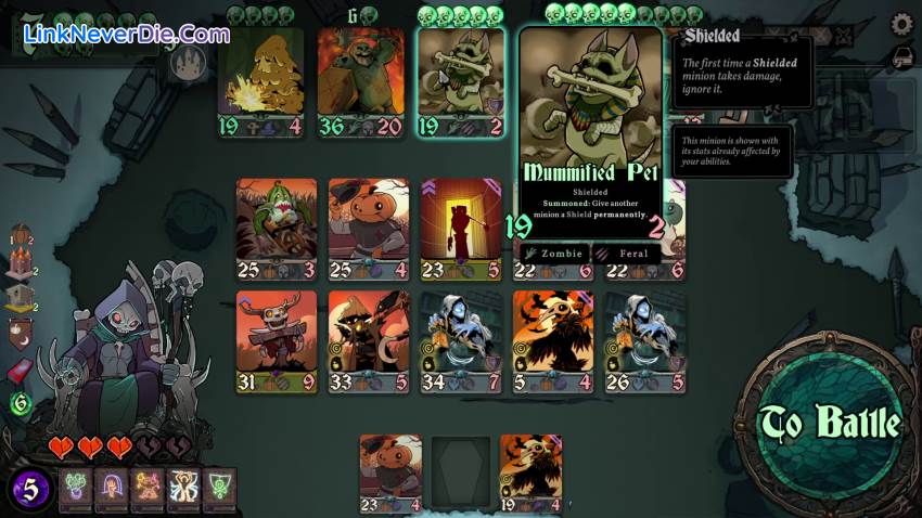 Hình ảnh trong game Throne of Bone (screenshot)