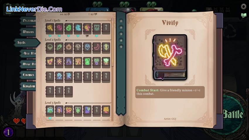 Hình ảnh trong game Throne of Bone (screenshot)