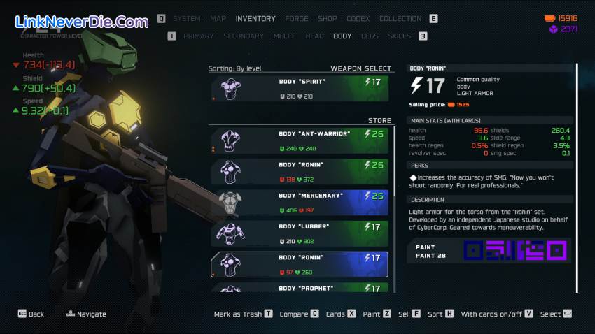 Hình ảnh trong game CyberCorp (screenshot)