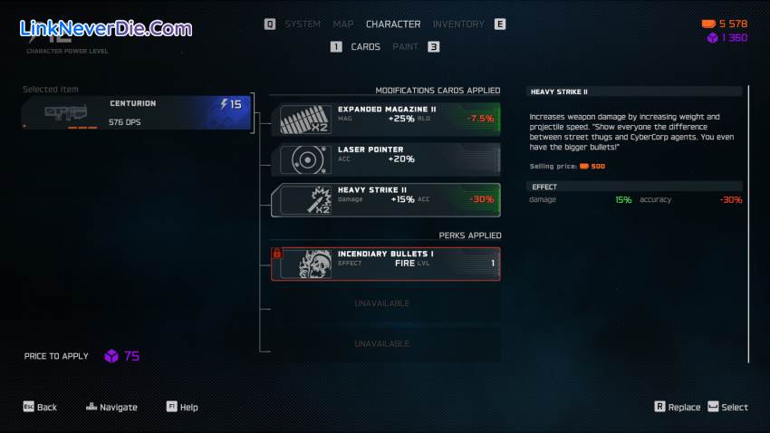 Hình ảnh trong game CyberCorp (screenshot)