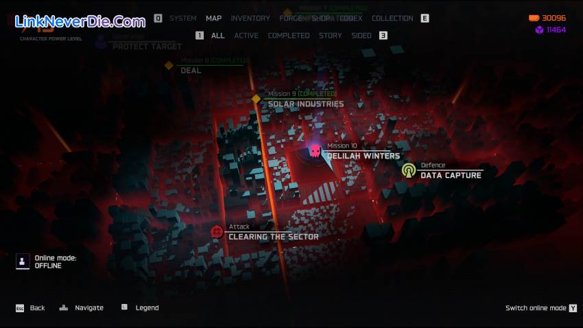 Hình ảnh trong game CyberCorp (screenshot)