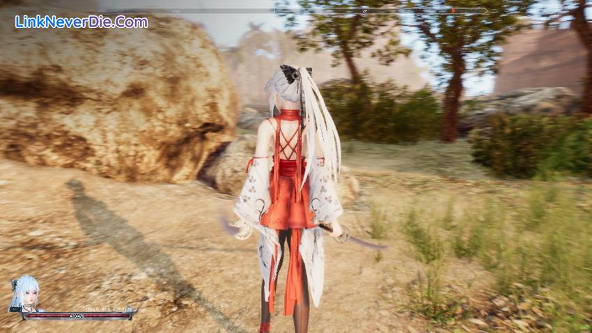 Hình ảnh trong game SWORD x HIME (screenshot)