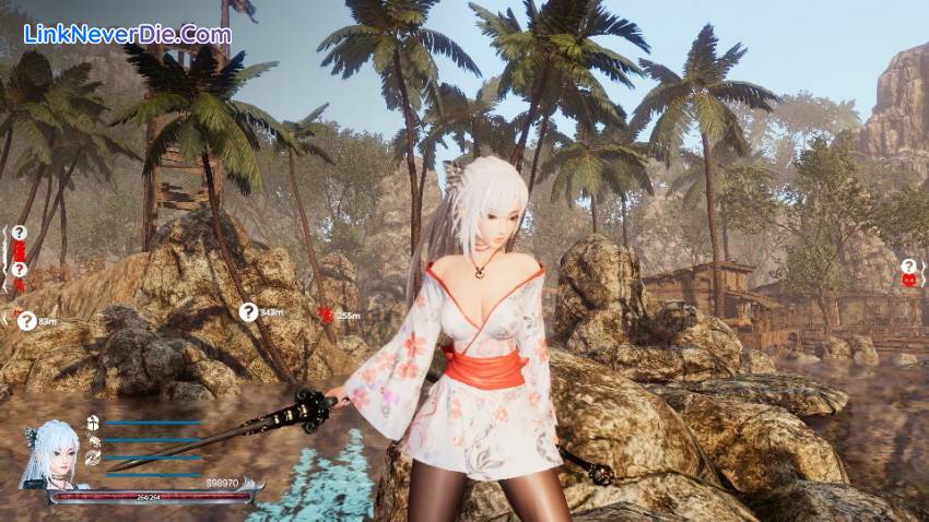 Hình ảnh trong game SWORD x HIME (screenshot)