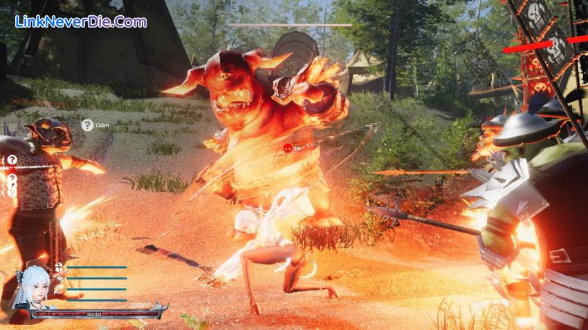 Hình ảnh trong game SWORD x HIME (screenshot)