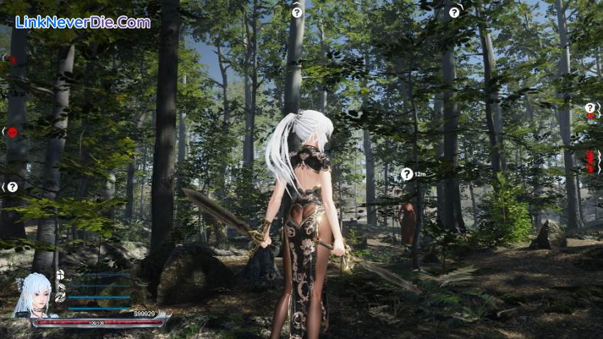 Hình ảnh trong game SWORD x HIME (screenshot)