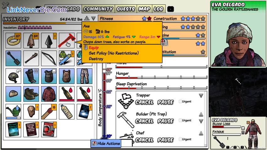 Hình ảnh trong game Survivalist: Invisible Strain (screenshot)