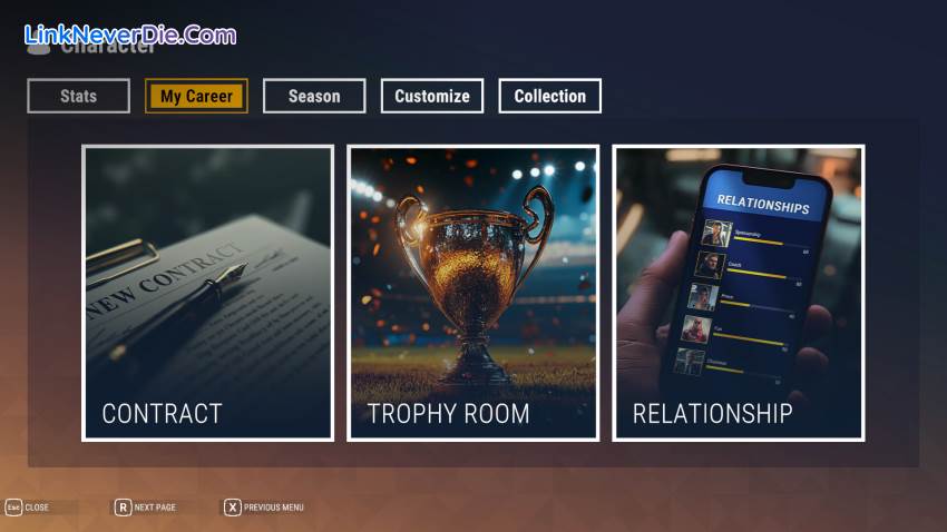 Hình ảnh trong game Football Life Simulator (screenshot)