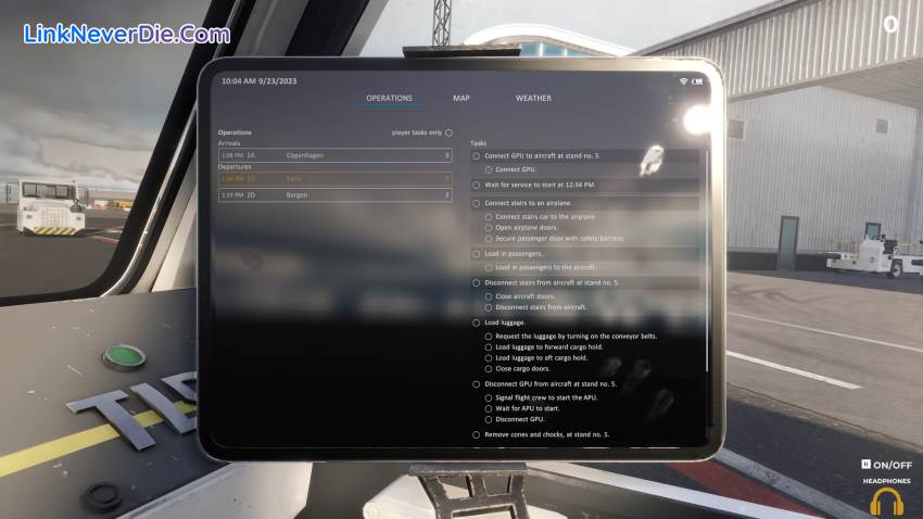 Hình ảnh trong game AirportSim (screenshot)