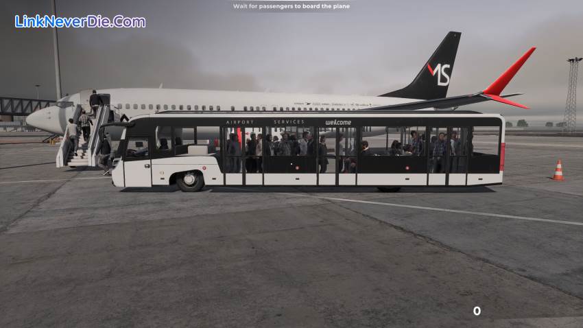 Hình ảnh trong game AirportSim (screenshot)