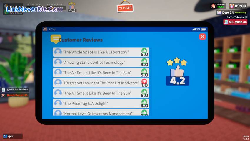 Hình ảnh trong game Laundry & Supermarket Simulator (screenshot)