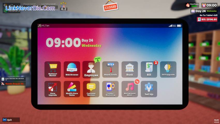 Hình ảnh trong game Laundry & Supermarket Simulator (screenshot)