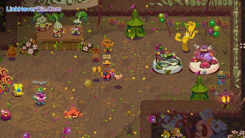 Hình ảnh trong game Atomicrops (screenshot)