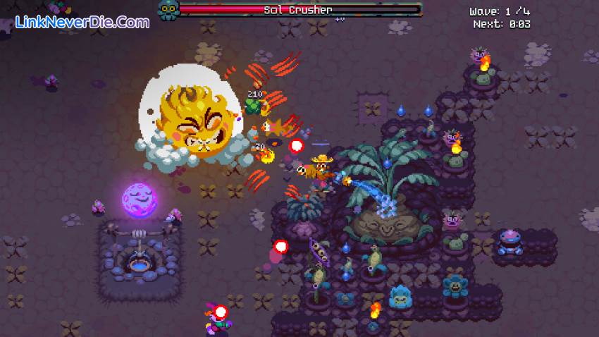 Hình ảnh trong game Atomicrops (screenshot)