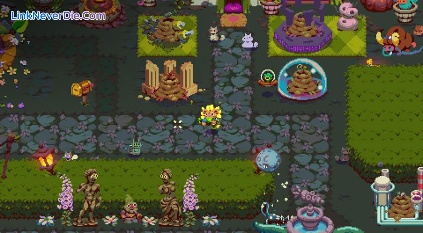 Hình ảnh trong game Atomicrops (screenshot)
