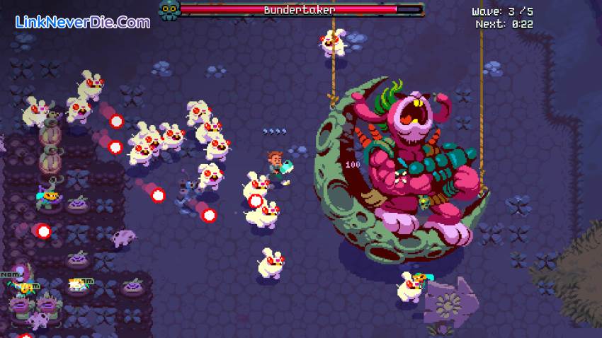 Hình ảnh trong game Atomicrops (screenshot)