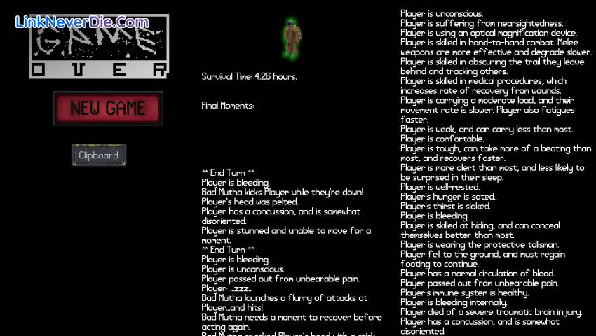 Hình ảnh trong game NEO Scavenger (screenshot)