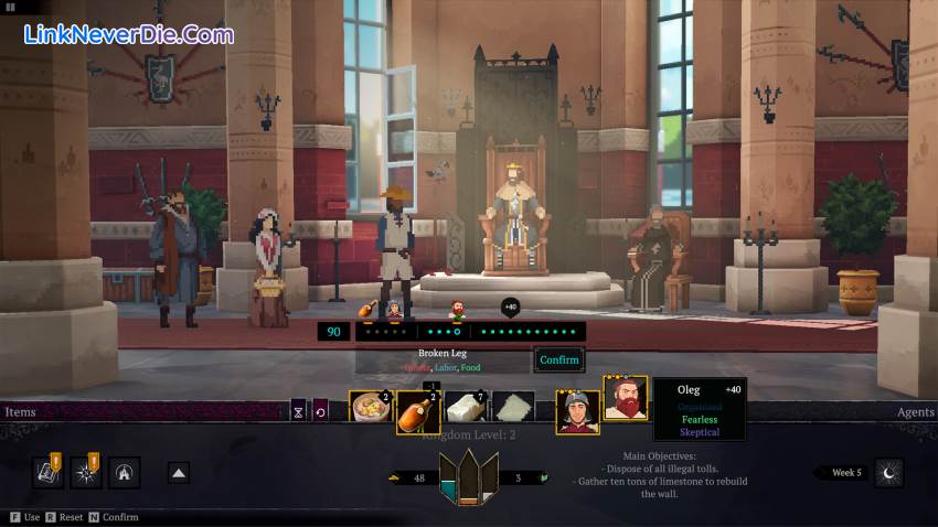 Hình ảnh trong game Yes. Your Grace 2: Snowfall (screenshot)