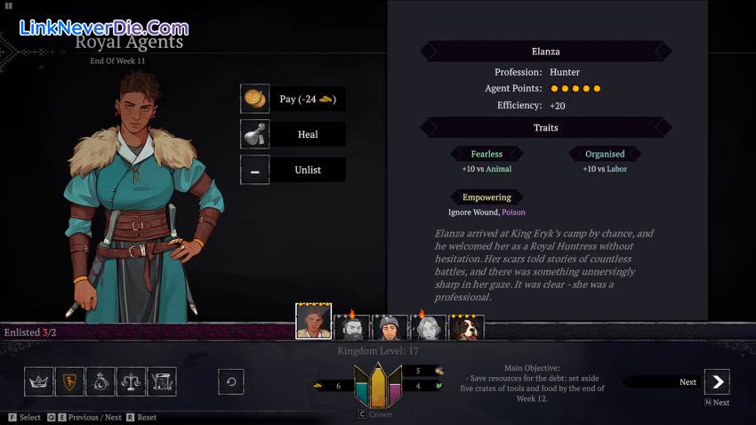 Hình ảnh trong game Yes. Your Grace 2: Snowfall (screenshot)