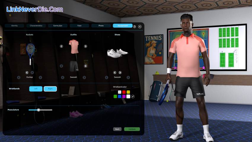 Hình ảnh trong game Tennis Manager 25 (screenshot)