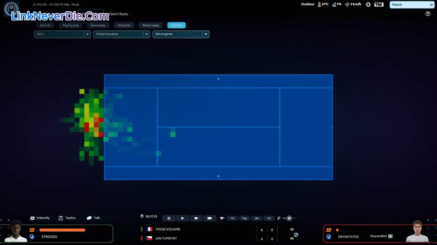 Hình ảnh trong game Tennis Manager 25 (screenshot)