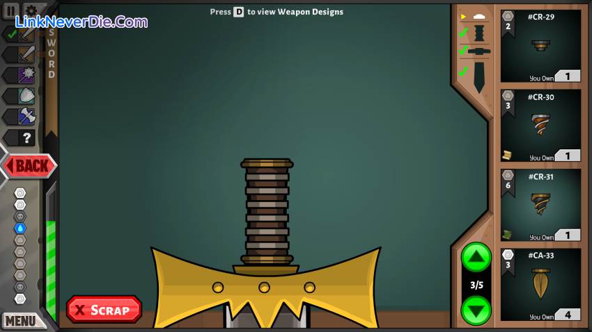 Hình ảnh trong game Jacksmith: Weapons and Warriors (screenshot)