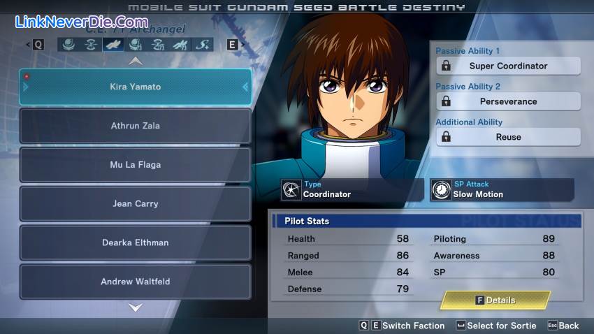 Hình ảnh trong game MOBILE SUIT GUNDAM SEED BATTLE DESTINY REMASTERED (screenshot)