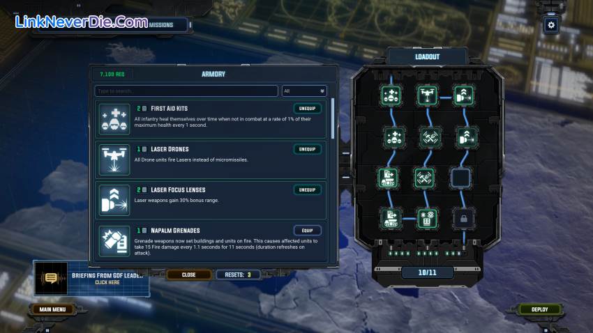 Hình ảnh trong game Tempest Rising (screenshot)