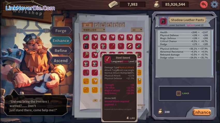 Hình ảnh trong game Coin Push RPG (screenshot)