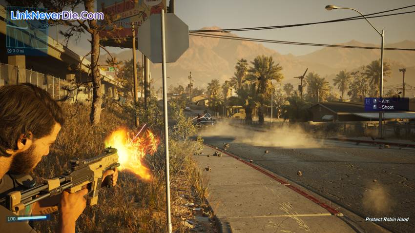 Hình ảnh trong game MindsEye (screenshot)